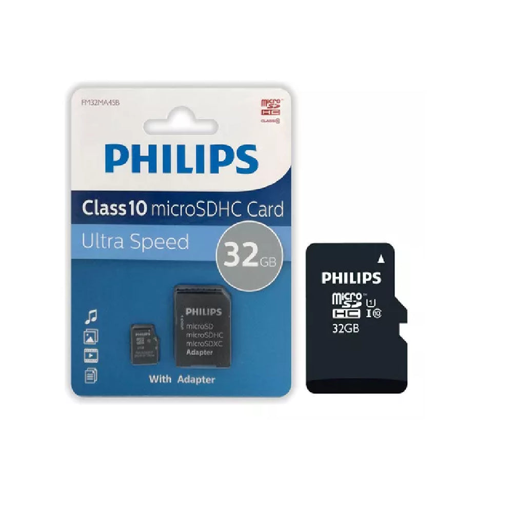 Tarjeta de almacenamiento Micro SD de 32 GB marca Philips