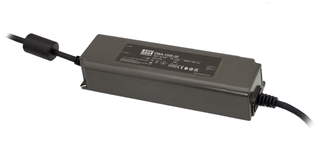 Adaptador AC-DC a prueba de humedad enchufe Europa-USA 120W OWA-120 - EU - Europa - 54V