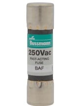 Fusible rápido Bussmann BAF 250V 10x38 mm - 2A