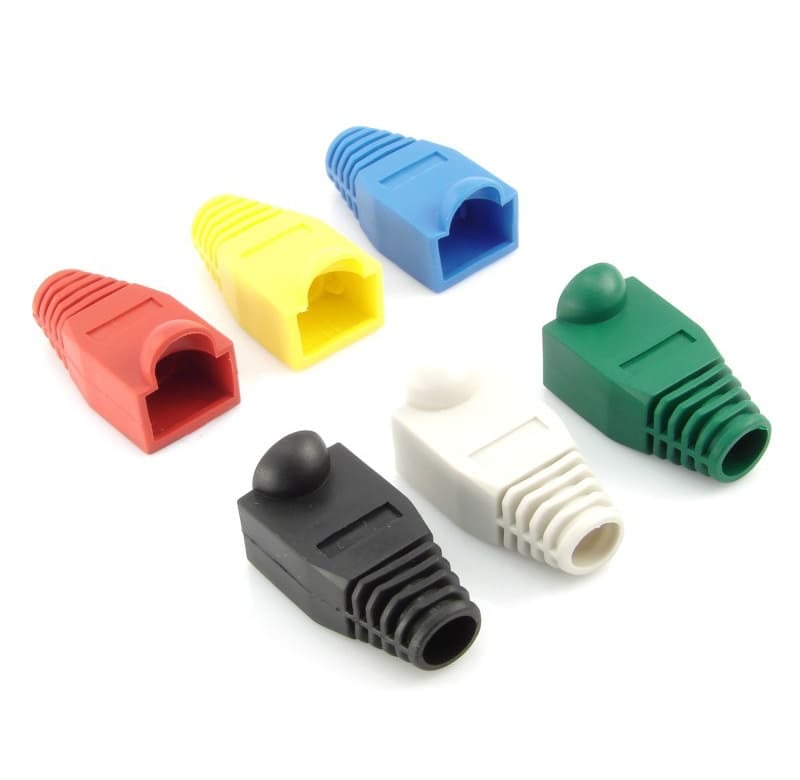 Funda protectora conector RJ45 - Blanco