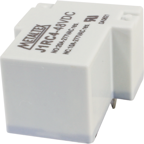 Relé industrial miniatura de potencia hasta 30A serie J - 24VDC - 1NA (SPST-NO)