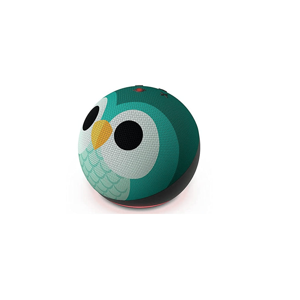 Parlante Inteligente Echo Dot 5 Versión Infantil Forma de Búho con Restricciones Parentales