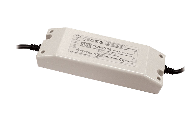Driver LED plástico voltaje PFC 60W PLN-60 - 48V