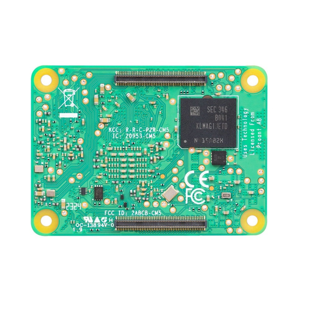 Placa Computadora Raspberry Pi Módulo de Procesamiento 5 8GB Memoria RAM 32GB almacenamiento eMMC