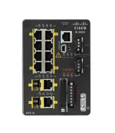 Industrial Ethernet Switch IE2000 with 8FE Copper ports and 2GE Combo (Lan Lite) - Caja abierta (OB)