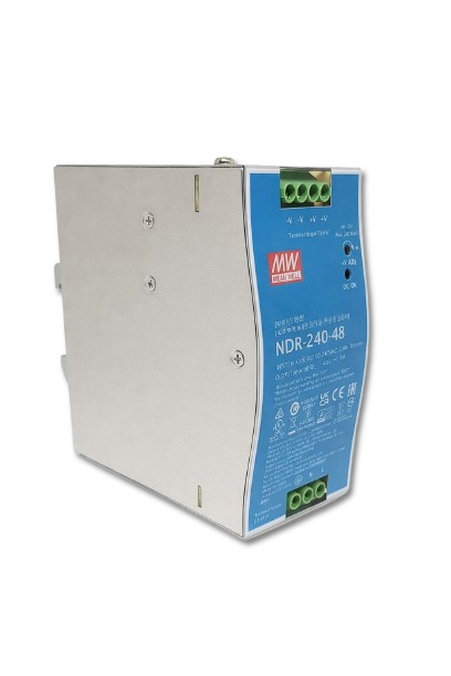 Fuente de poder Riel DIN metálica 240W NDR-240 - 24V