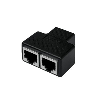 RJ45-CP3H Adaptador RJ45 Hembra de Red Divisor de Cable 3-RJ45-H 8-pines