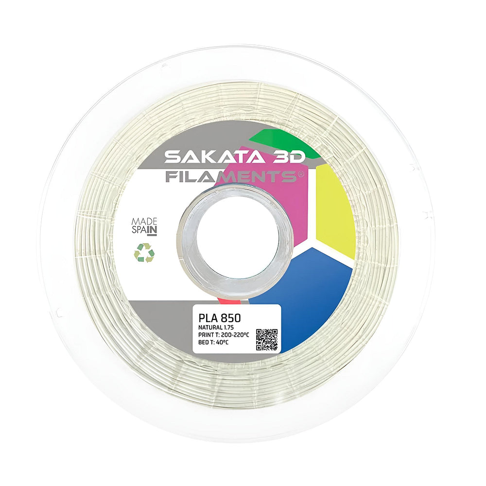 Filamento PLA 850 Tonalidad Blanca 1.75mm 1kg – Sakata 3D