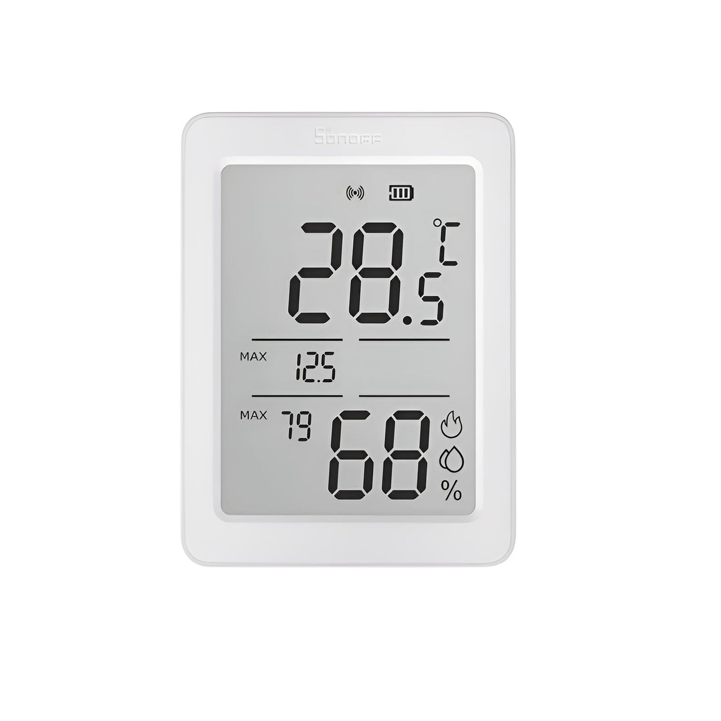 Detector de Temperatura y Humedad con protocolo Zigbee Sonoff AirGuard SNZB-02DR2