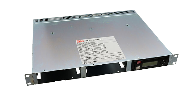 Rack 19 pulgadas para fuentes 3 slots 2000W RKP-1U - Entrada bloque terminal