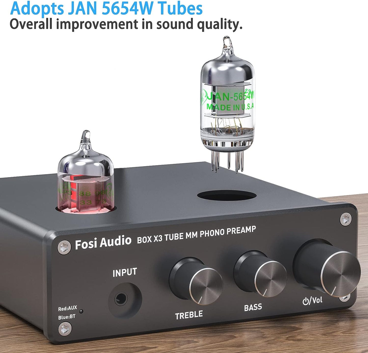 Etapa Preamplificadora para Giradiscos – Fosi Audio Box X3 con Conexión Inalámbrica