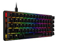 HyperX Alloy Origins 60 Keyboard - backlit - USB-C - QWERTY - US - key switch: HyperX Red - black