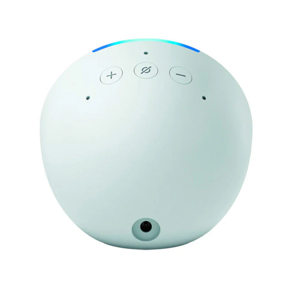 Dispositivo Echo Pop en Acabado Blanco Glacial – Altavoz Inteligente Controlado por Alexa