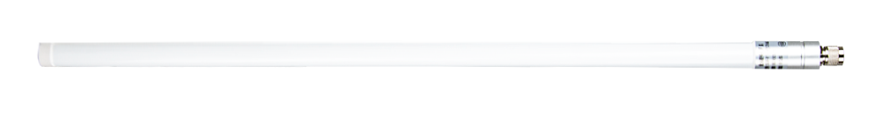 Antena de fibra de vidrio 5.8dBi 902-930MHz - N-Type / Blanco