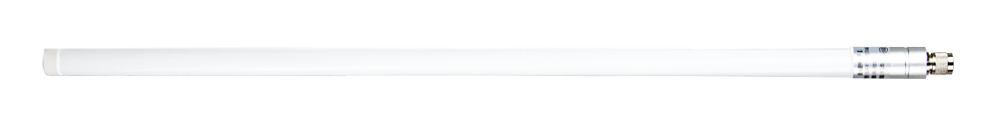 Antena de fibra de vidrio 5.8dBi 902-930MHz - N-Type / Negro