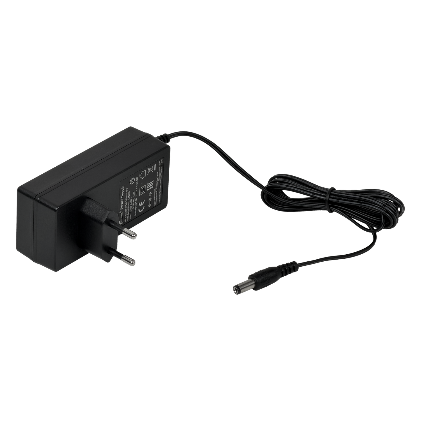 F24-W36. Suministro Eléctrico MKTK 24VDC 1,5A para Instalación Interna Conector-5,5x2,1mm Compatible Mikrotik para mUPS