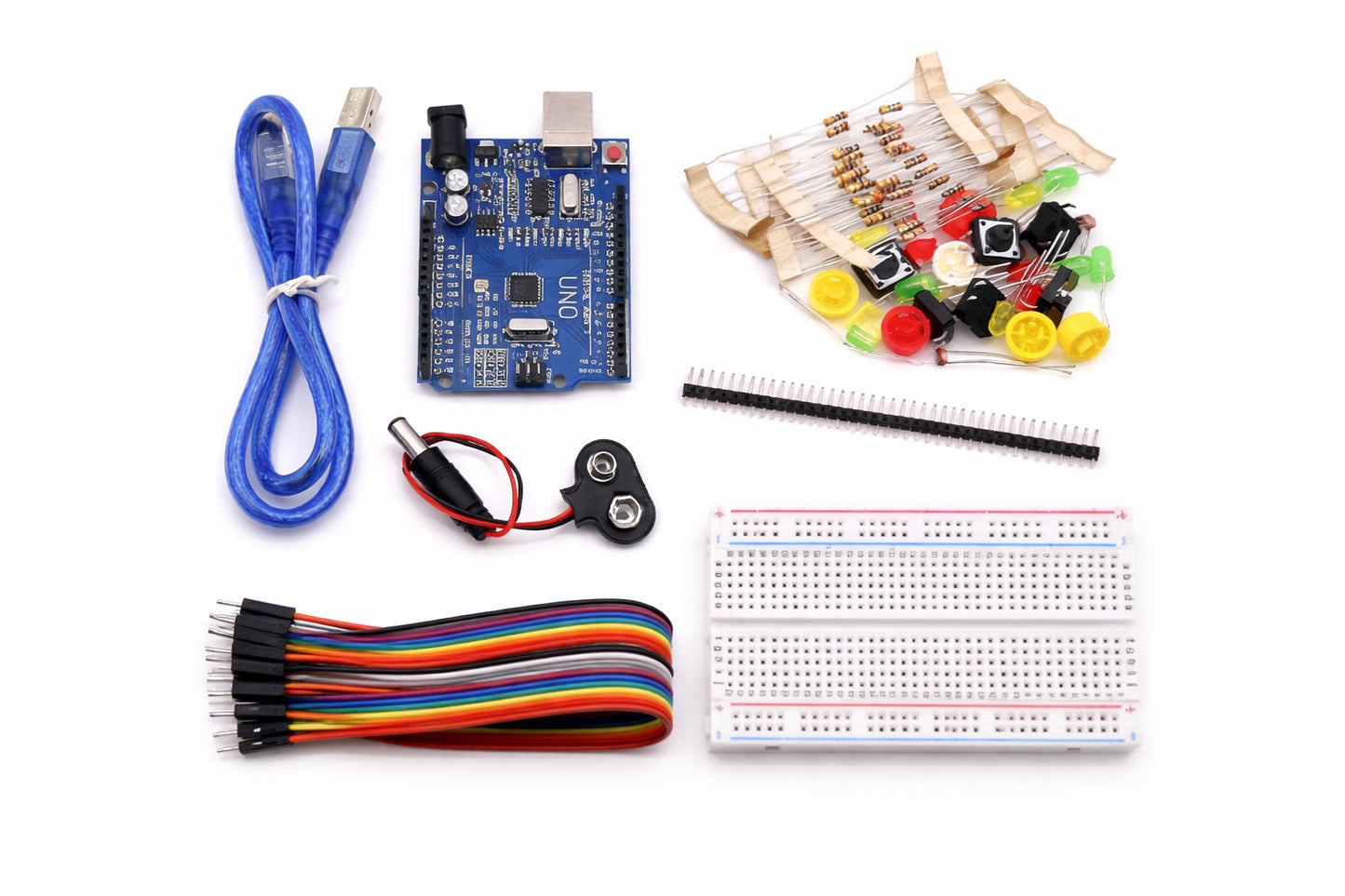 Conjunto Básico Arduino Equivalente Uno