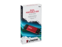 Kingston SSD Externo 1TB DUAL USB-A/C