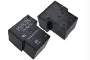 Relé 1 contacto inversor, bobina 12VCC, 24VCC (40/30A), terminales faston y flanje de fijación - 24VCC
