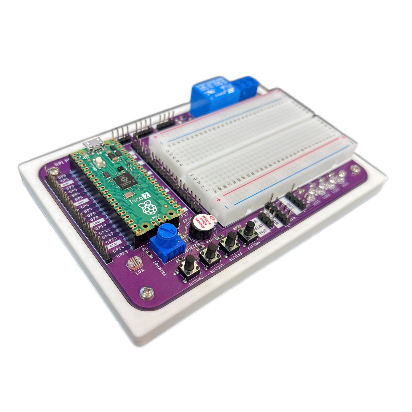 Suite de Prototipado sobre Placa de Pruebas para Raspberry Pi Pico