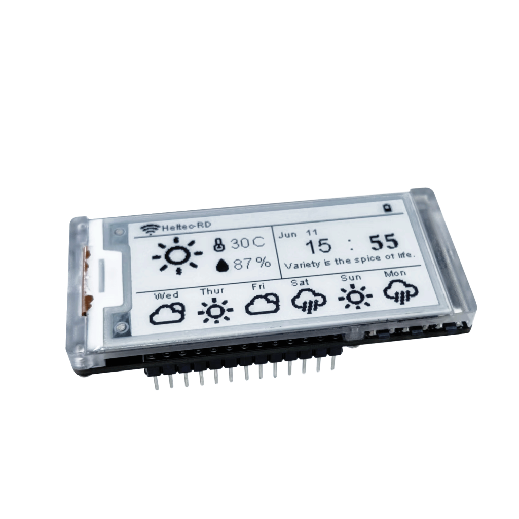 Heltec Vision Master E213 ESP32S3 + SX1262, compatible con Meshtastic y LoRaWAN
