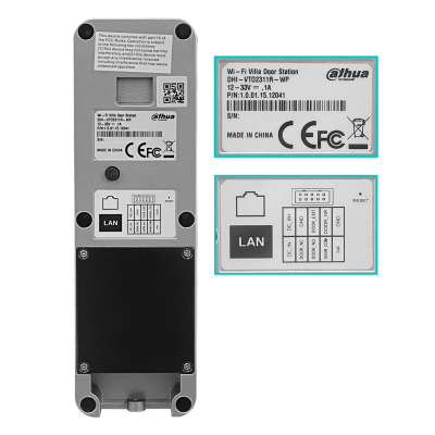 KTW02. DAHUA Kit de Portero IP Control de Acceso y Alarma DHI-KTW02