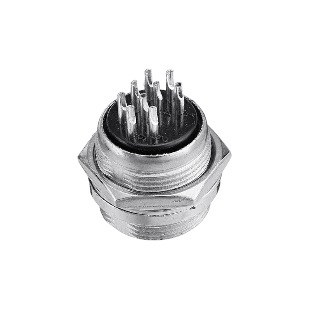 Conector para panel Macho 9 Pines GX20-9B