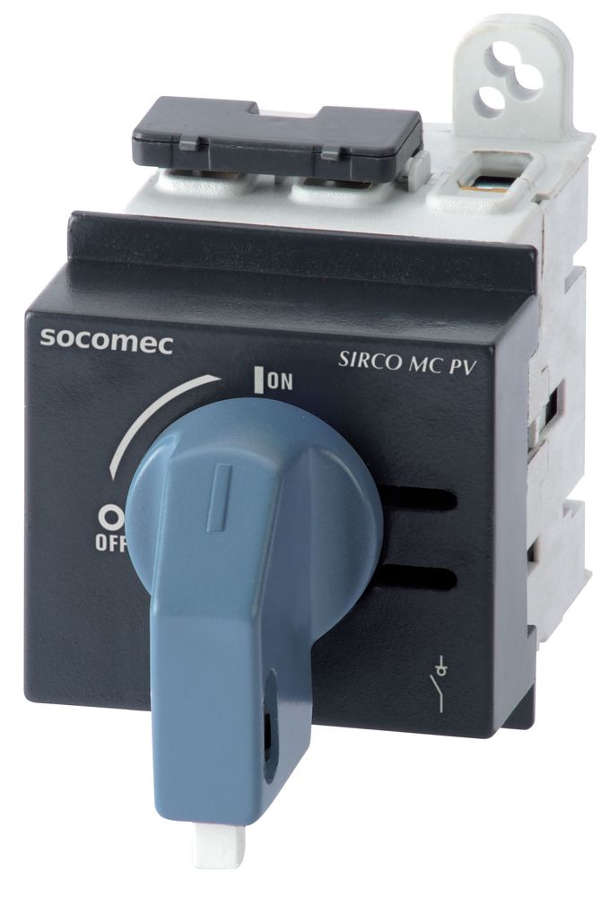 Interruptor - seccionador 40A 1000 VDC SIRCO MC PV, 4 polos, fijación carril DIN