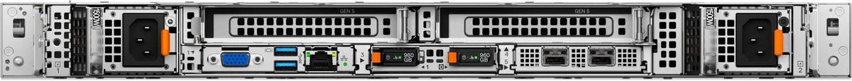 Dell Servidor Rack R470 + 6511P 16C +4x 32GB + 480GB SSD vista 4