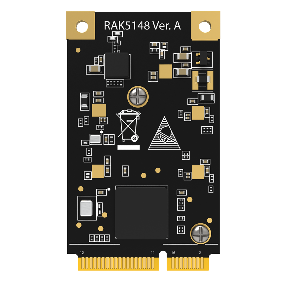 2.4 GHz mini PCIe Concentrator Module for LoRa Based on SX1280 RAK5148