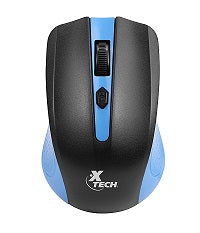 Xtech Mouse - Xtech Mouse inalambrico 1600DPI 4 botones azul