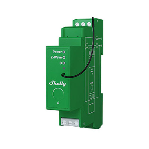 Regulador Inteligente Z-Wave™ Wave Pro Dimmer 1PM Montaje DIN con Medición de Energía