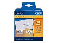 BROTHER CINTA ROTULADORA DK1209 (3CMx6CMx800 ETIQUETA)