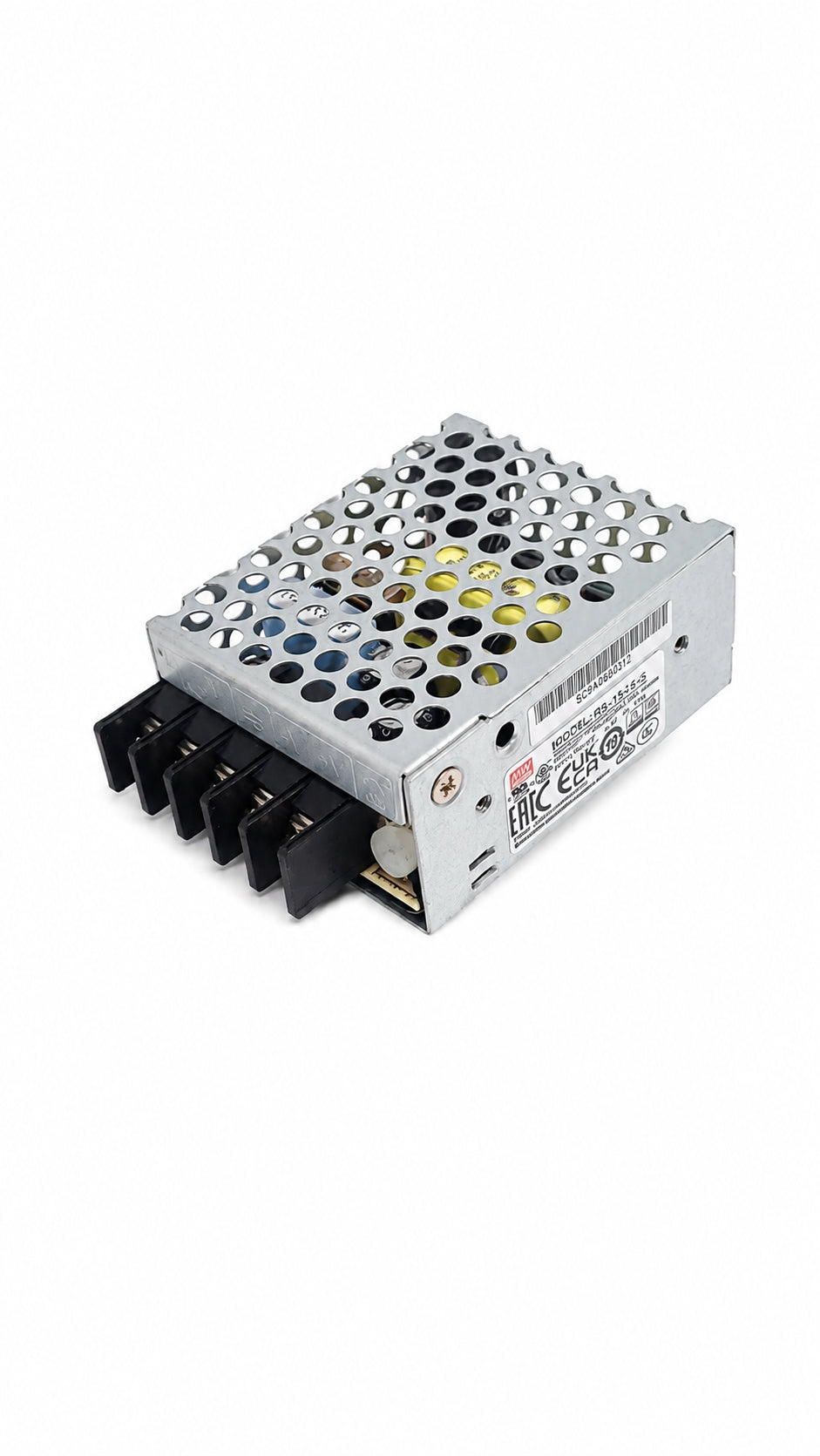 Fuente de poder Gabinete 15W 1 Salida RS-15 - 24V