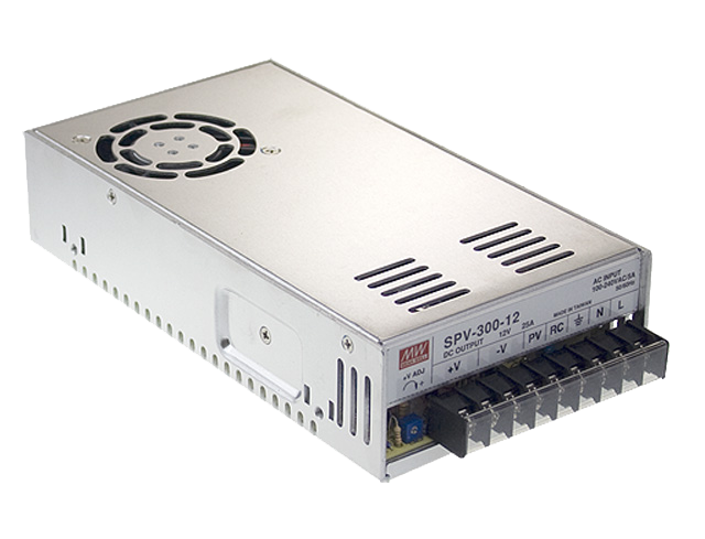 Fuente de poder Gabinete PFC 300W 1 Salida SPV-300 - 48V