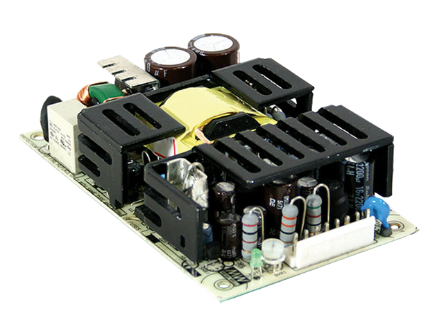 Fuente de poder open frame grado médico 75W RPT-75 - 5V / 15V / -15V