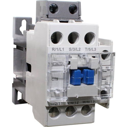 Contactor tripolar hasta 11A AC3 Serie CT9 - 24VAC