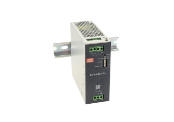 Fuente Delgada riel DIN 480W Serie XDR-480E - 24V