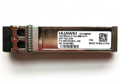SFP-10G-USR 10GBase-USR Optical Transceiver, SFP+, 10G, Multi-mode Module (850nm, 0.1km, LC)