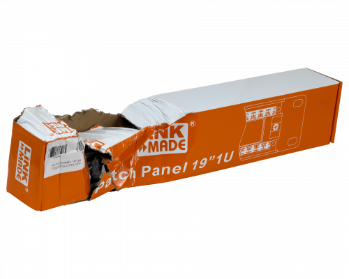 PP624L-LIQ. LINKMADE SOLO CAJA-DETERIORADA 24-RJ45 CAT6 UTP PATCHPANEL 1U