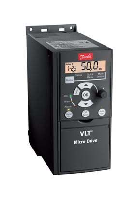 Variador de frecuencia Danfoss serie VLT FC51, 0,37 kW, 230 V ac, 1 fase