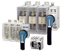 Interruptor - seccionador con fusibles NH FUSERBLOC, accionamiento frontolateral - 3 Polos - NH3