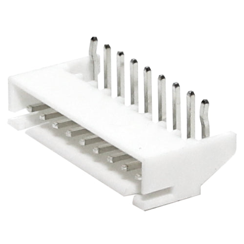 Conector para PCB macho 3A con paso 2.5mm 90° y 180° serie PE - 90° - 16 pines
