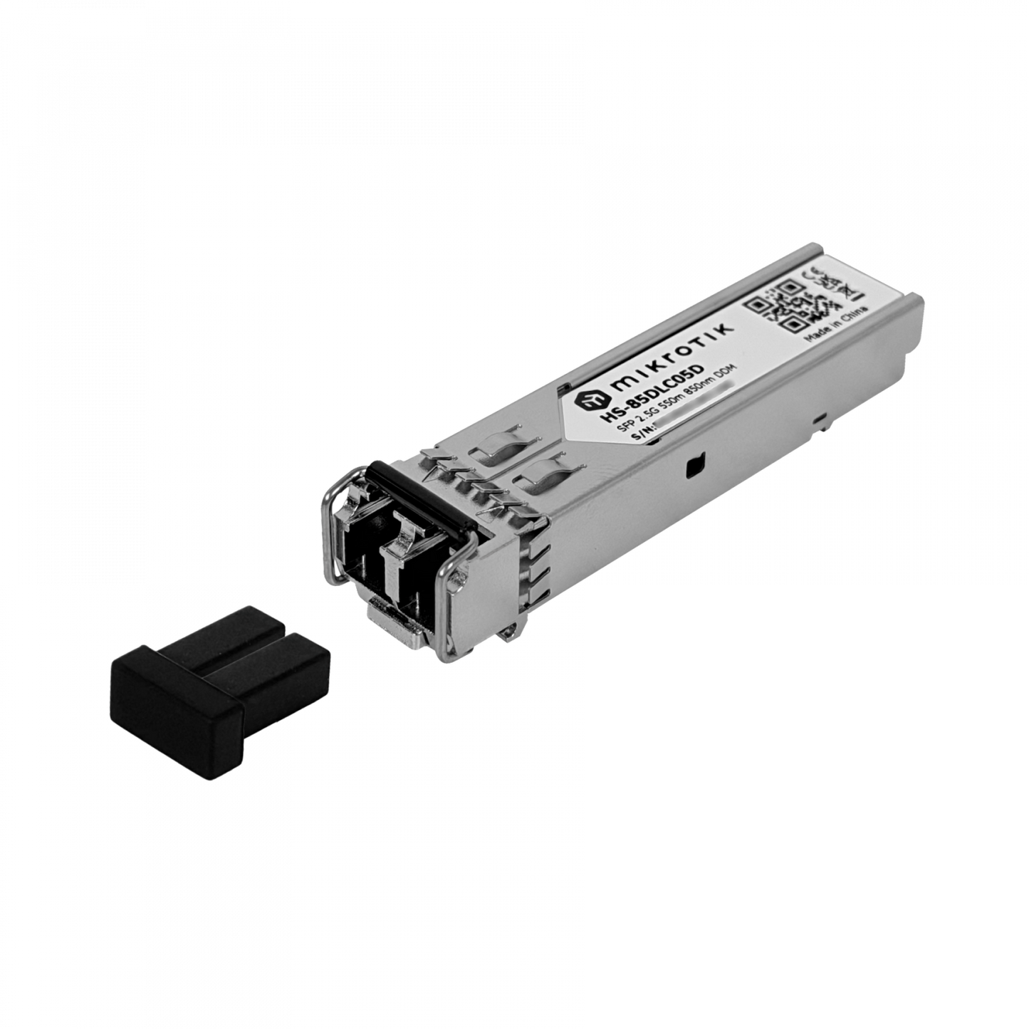 HS-85DLC05D MIKROTIK 2,5G 2-LC multimodo 550 m 850 nm Transceptor SFP 2,5 Gbps Gigabit DDM