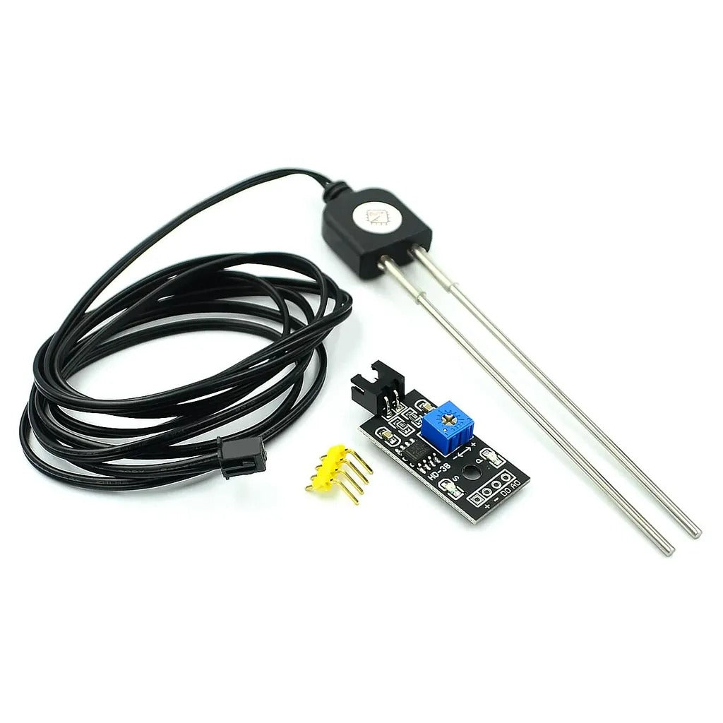 Sensor capacitivo para detección de humedad en tierra