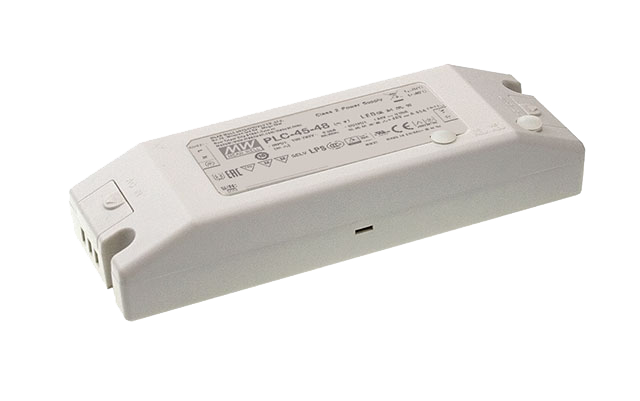 Driver LED plástico voltaje PFC 45W PLC-45 - 48V