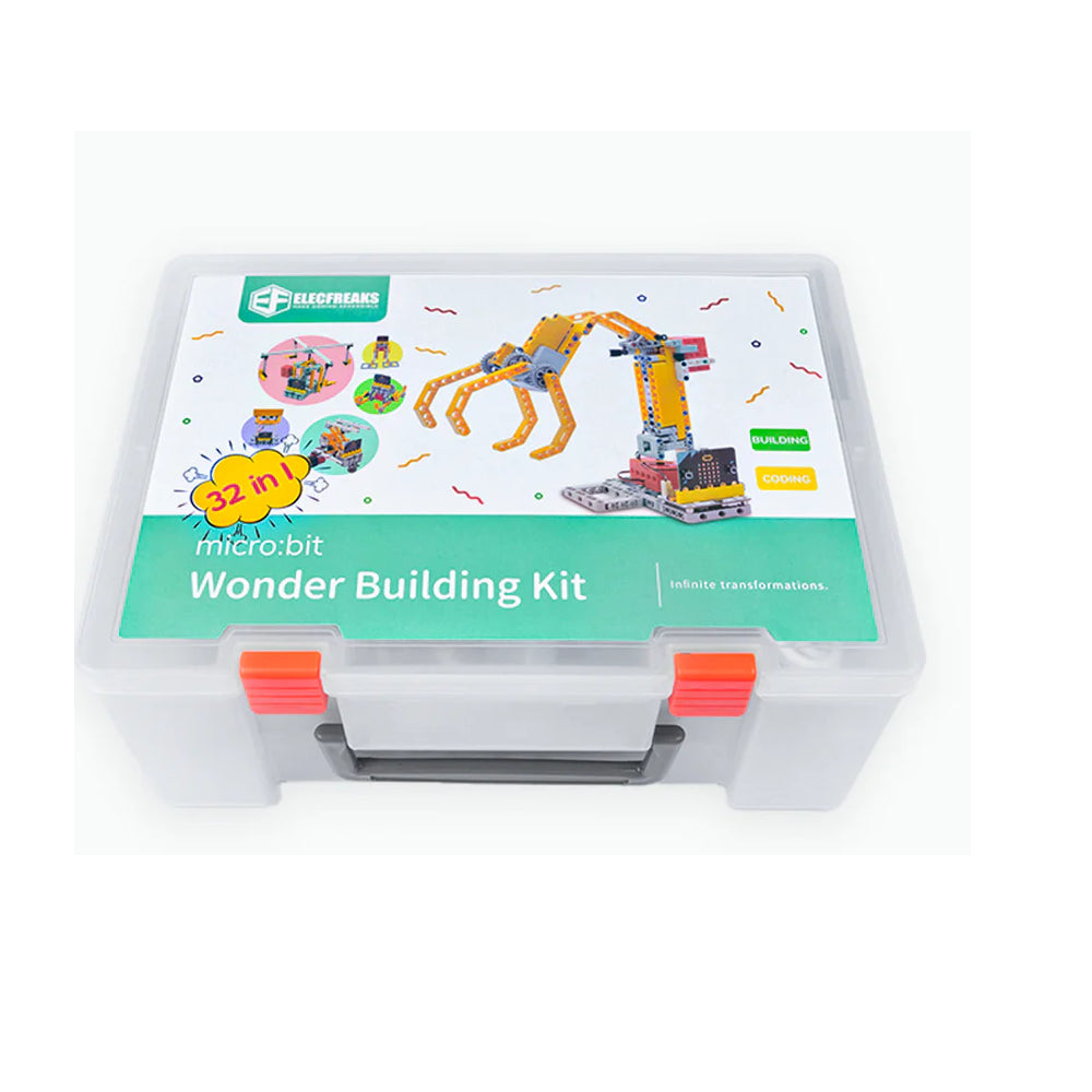 Conjunto Educativo ELECFREAKS micro:bit con 32 Proyectos Wonder – Programación STEM, MakeCode y Python