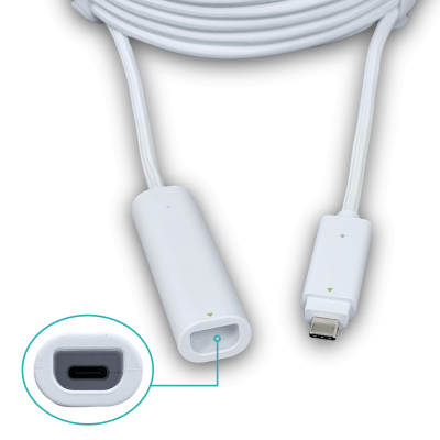 THETA-VIDEO-5M. UBIQUITI Alargador Macho-Hembra Conductor de Imagen 5 metros para UVC-THETA-X