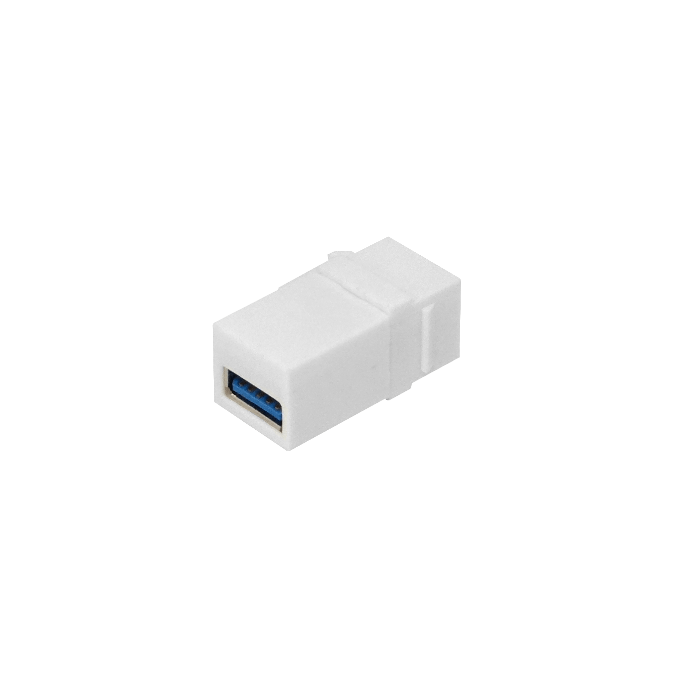 KUAA Keystone A-A USB-USB Blanco Polímero