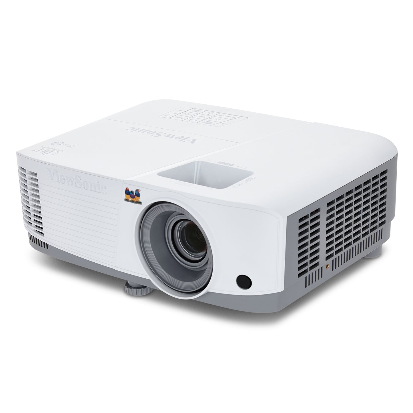 Viewsonic PA503S videoproyector Proyector de alcance estándar 3600 lúmenes ANSI DLP SVGA (800x600) Gris, Blanco